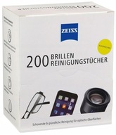 ZEISS ČISTIACE Utierky na okuliare 200 KS