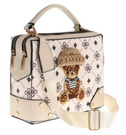 Elegantná dámska náprsná taška s taškou Teddy Bear YD662 Beige