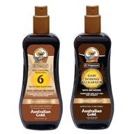 Australian Gold SPF 6 Spray Gel bronzer 237 ml + Accelerator sprej 237 ml