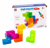 3D MAGNETICKÉ BLOKY, FAREBNÉ PRIESTOROVÉ HÁDANKY