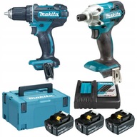 Makita DLX2339JX1 COMBO set 18V DTD156+DDF482+3x batérie 5Ah+NABÍJAČKA