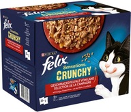 Felix Sensations chrumkavé želé s postrekovaním 20x85g