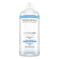 Dermedic Hydrain3 Hialuro Micelárna tekutina H2O 500ml