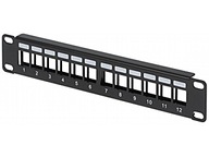 PATCHPANEL KEYSTONE PP10-12/K 10