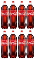 8x 2L COCA COLA Original nápojový plyn BACK