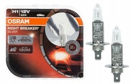 2x OSRAM NIGHT BREAKER SILVER ŽIAROVKA H1 +100%