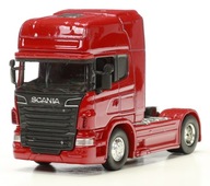 KOVOVÝ MODEL NÁKLADNÉHO TRAKTORA NA KONE SCANIA