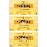 Twinings čierny čaj s príchuťou Earl Grey 3 x 25