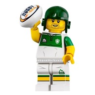 LEGO Minifigúrky série 19 - Rugby Player 71025