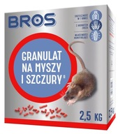 Myšie granule 2,5 kg Bros