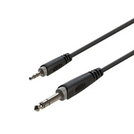 Kábel Roxtone 6m Jack 3,5 a 6,3 mm stereo RACC280L6