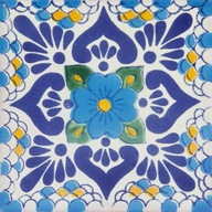 Talavera keramické obklady 30 ks - Azul