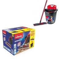 Vileda Ultramax Box Set Plochý mop + vedro