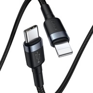 1m Baseus USB-C PD kábel iPhone Lightning 7 11 12