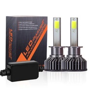 MINI LED ŽIAROVKY H1 COB 20000LM CANBUS 100W VÝKON.