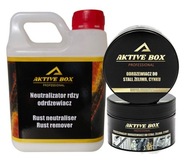 NEUTRALIZÁTOR RUST NEUTRALIZER 1 liter neutralizátor odstraňovač hrdze AKTIVE BOX + odstraňovač hrdze