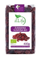 BIOLIFE bio sušené brusnice BIO 400 g