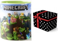 Hrnček + meno Minecraft GREEN centrum ZDARMA