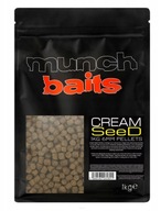 Munch Baits 6mm návnadová peleta - Cream Seed 5kg