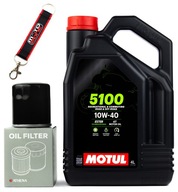 Motocyklový olej MOTUL 5100 10w40 + filter zdarma