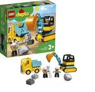 LEGO Duplo 10931 Nákladné auto a pásové rýpadlo