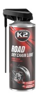 K2 ROAD Suchý sprej na mazanie reťazí 400 ml