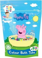 Peppa Pig ovocné pastilky do kúpeľa 9x16g