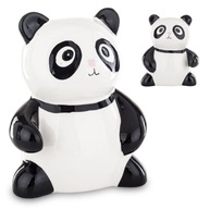 Prasiatko pre deti PANDA, otváracie, KERAMIKA, 13 cm