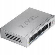 Zyxel GS1005HP nespravovaný prepínač 5x10/100/1000 PoE+ RJ45