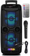 PRENOSNÝ REPRODUKTOR VEĽKÝ STĹPEK KARAOKE BLUETOOTH USB SD MIKROFÓN