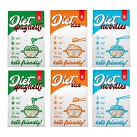 Konjac Pasta Set 6x 400g KETO VEGAN DIET