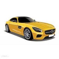 Model MAISTO MERCEDES-AMG GT YELLOW 1:24