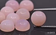 Opal Pink Round Cabochon Fi 5 mm