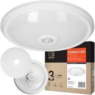 NEZNIČITEĽNÝ FLASHBALOVÝ SÚMRAKOVÝ SENZOR POHYBU 16W LED