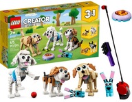 LEGO CREATOR ROZTOMILÉ PSY 3 V 1 DOGS BLOKY PSIOV PRE DETI 3 V 1 7+