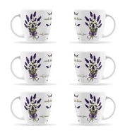 LIKED BOSS LAVENDER 6x HRNČEK 300 ML PORCELÁN