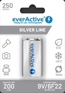 Batéria 9V everActive 6F22/9V Ni-MH 250 mAh