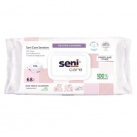 SET 5x Seni Care Sensitive vlhčené obrúsky 68 ks