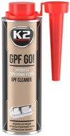 K2 GPF GO! na benzín zabraňuje upchávaniu 250ml filtra s lievikom T318