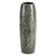 Dekoratívna váza Dara (01) (FI) 14x40cm Tyrkysová