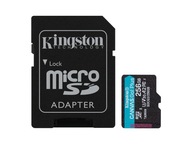 Kingston Canvas Go microSD 170/90 MB/s 256 GB