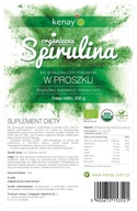 KENAY BIO SPIRULINA prášok 200g CERTIFIKÁT