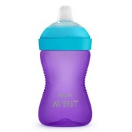 AVENT Hrnček s mäkkou hubičkou 9m+ fialový - 300ml