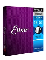 Struny pre akustickú gitaru Elixir 11050 PolyWeb