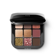 Paletka očných tieňov KIKO MILANO Glamour Multi Finish 03 Burgundy Notes