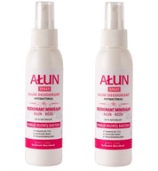 2 x 100ml Prírodný deodorant ALU ALUN ROSE ROSE