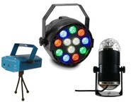 LED Light Set Disco Lights 3v1