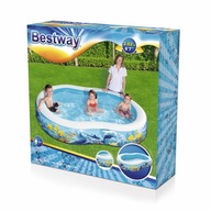 BESTWAY Nafukovací bazén 262X157X46cm B54118