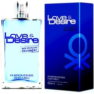 LOVE DESIRE PÁNSKY PARFUM S FEROMÓNMI NOVINKA 50ML