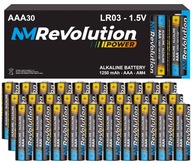 30x AAA LR03 R3 ALKALICKÉ BATÉRIE 1,5V